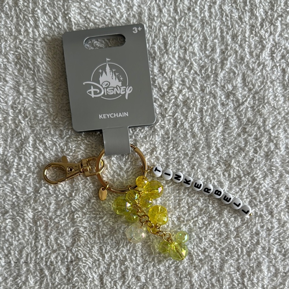 Disney Tinkerbell Mickey Mouse Keychain Bag Charm